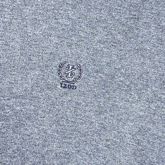 Men’s Izod Long-sleeve Turtleneck Size Large Gray 100% Cotton Fall Logo‎ Comfort - Picture 3 of 5